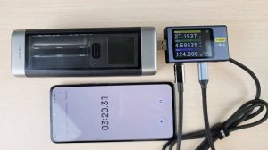 CUKTECH No.20, 25000 мАч P23 тест на разряд 140W