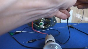 Как ЗАПУСТИТЬ МОТОР СТИРАЛКИ  с помощью ЛАМПОЧКИ