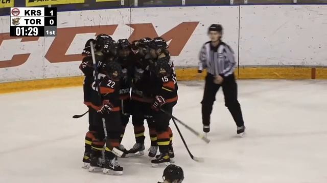 Курьезный гол Александры Вафиной после броска из-за ворот // Alexandra Vafina’s behind the net goal смотреть онлайн