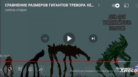 смотрю размеры монстров Тревора Хендерсона