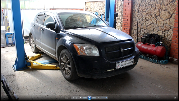 Замена стоек заднего стабилизатора на Dodge Caliber 1,8 Додж Калибер 2008 года