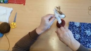 3.04.2020г. Видео занятие: мастер-класс. работаем с тканью "Куколка".