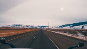 Что самое опасное зимой для дальнобойщика!Дальнобой в США и Канаде
