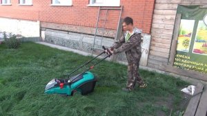 Тест драйв газонокосилки BOSCH Rotak 43 LI