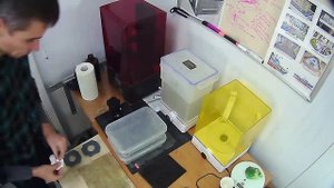 Как снять деталь после 3д печати с SLA принтера