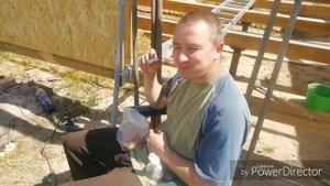 Абиссинская скважина самодельной малогабаритной буровой