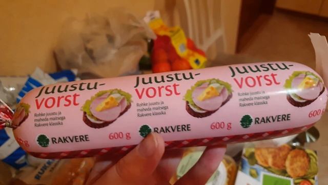 Закупка продуктов на праздник.Обзор эстонских товаров.Цены в Эстонии на еду.Покупки к Дню Отца.Влог