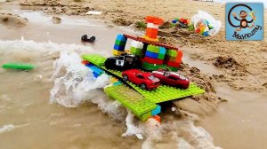 Дети и Машинки - Машинки, Игрушки, Песок и Вода. Манкиту