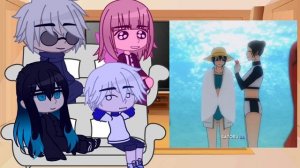 anime characters react to gojo satoru ||3/4||