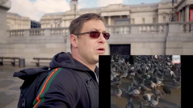 Лондон - это не Америка, Трафальгарская площадь - часть 1 смотреть онлайн