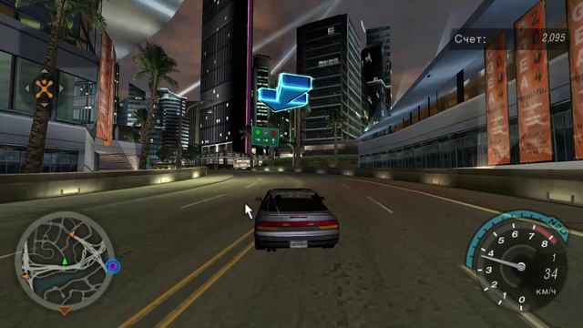 NFS Underground 2 Часть 2 Старый город спонсор