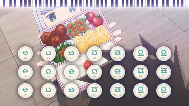 《Aharen-san wa Hakarenai Ending》Ноты для Лиры Ветров【Genshin Impact】 смотреть онлайн