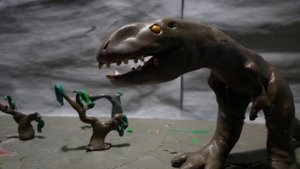 Dinosaur vs Human#Plasticine Animation/Динозавр vs Человека#Пластилиновая анимация.
