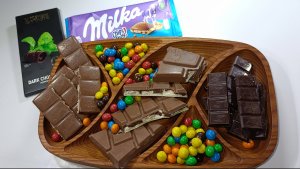 Асмр шоколадный💖 приятный хруст и постукивание для вашего удовлетворения 🥰