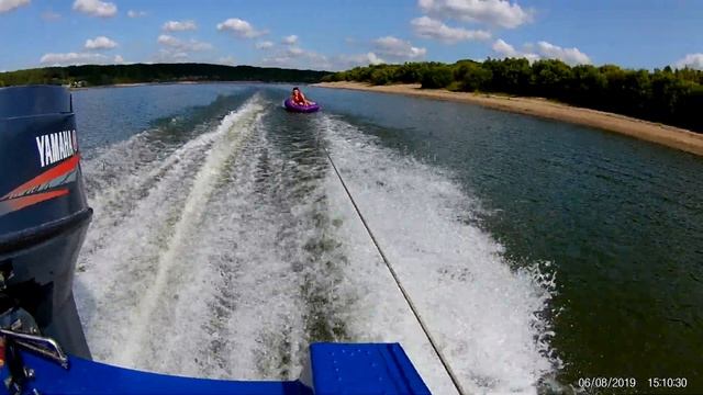 Покатушки сына на ватрушке 06.08.2019 смотреть онлайн