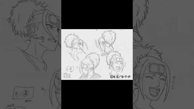 Первоначальный дизайн персонажей из аниме Наруто! ??? #Аниме #Наруто #Саске смотреть онлайн