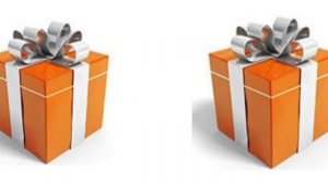 Выбери правильный подарок. 2 часть жёлтый подарок!