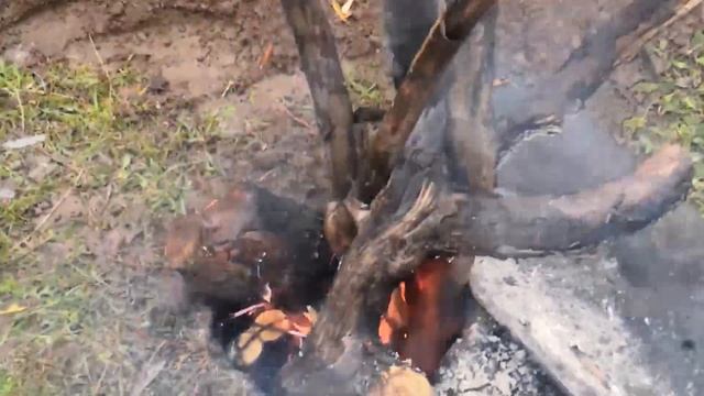 Отдых на природе с палаткой. Печь берег / мобильная баня мобиба смотреть онлайн