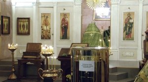 Молебен святому прп. Давиду Гареджийскому с освящением воды.