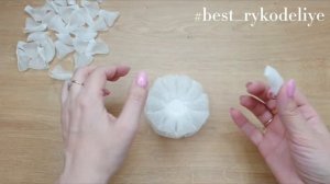 ? Большие банты на 1 сентября из органзы best_rykodeliye