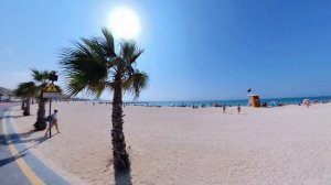 Самое красивое место в Дубае набережная Кайт Бич (Kite Beach)