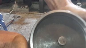Самодельный тигель, на самодельном токарном станке.