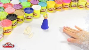 Play-Doh Russia Как слепить Снегурочку из пластилина Play-Doh