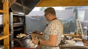 Морковь с гриля с соусом из марауйи