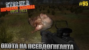 ОХОТА НА ПСЕВДОГИГАНТА | STALKER НАРОДНАЯ СОЛЯНКА OGSR 2023 | Серия 95