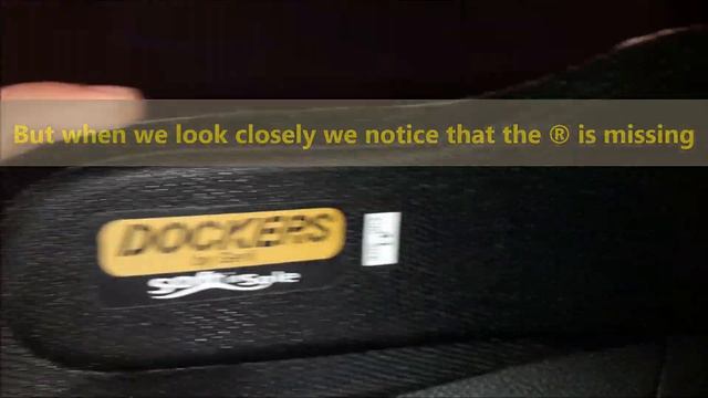 Real vs Fake Dockers shoes. How to spot fake Dockers смотреть онлайн