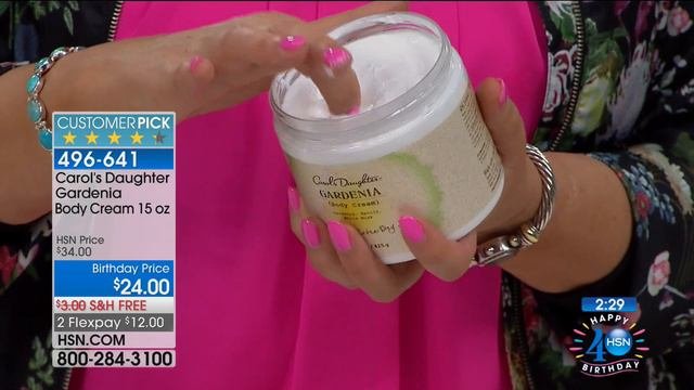 Carol's Daughter Gardenia Body Cream 15 Oz.