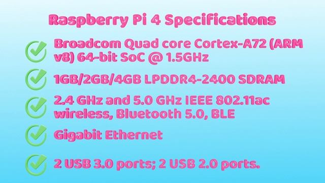New Raspberry PI 4