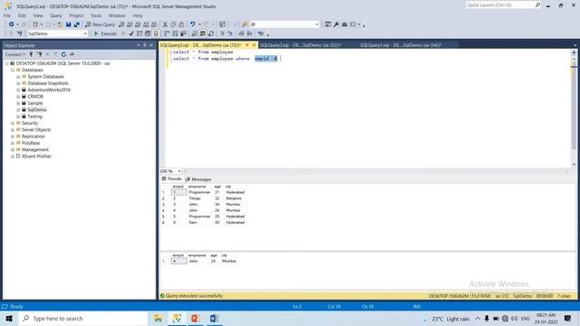 #5 SQL Select, Distinct , Update, Delete in SQL | SQL in Telugu | SQL Full Course in Telugu |