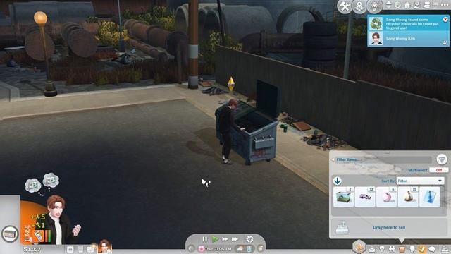 НАКОПИЛ НА МУЗЫКАЛЬНУЮ СТАНЦИЮ РОЯСЬ В МУСОРЕ | The Sims 4 Челлендж | НИЩИЙ АЙДОЛ смотреть онлайн