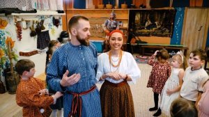 Подвижные ИГРЫ с ДЕТЬМИ: ТКАЧИХА