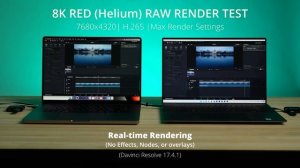 Macbook Pro M1 Max 8k Render test vs Dell Precision 5750