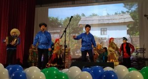 Вокально-танцевальная картинка"Едем, едем в соседнее село". Часть 1