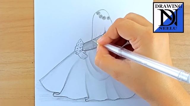 How to draw easy sitting girl || Pencil sketch for beginner || Very easy drawing || Girl drawing смотреть онлайн