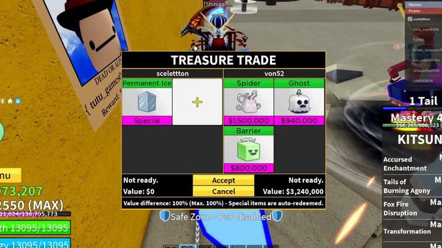 ✅ ЧТО МНЕ ПРЕДЛОЖАТ ЗА ПЕРМ ЛЁД ФРУКТ В BLOX FRUITS?! ТРЕЙДЫ НА ФРУКТЫ! ОБНОВА 22 Blox Fruits смотреть онлайн