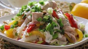 Салат Курочка Снегурочка