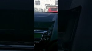 хондай Солярис как снять декоративная понель или магнитола