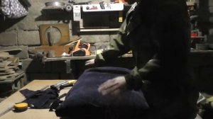 Пуфик для прихожей. Окончание ремонта.