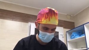 Кесарево сечение собаке!