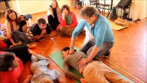 Остеопатия. Мягкие техники работы с грудным отделом позвоночника. Остеопат Вадим Черных ( Джон)