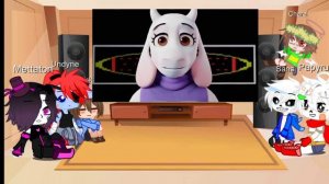 undertale react to to the bone #gacha #undertale