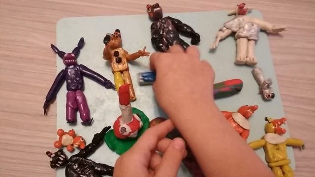 поделки из пластилина 2
