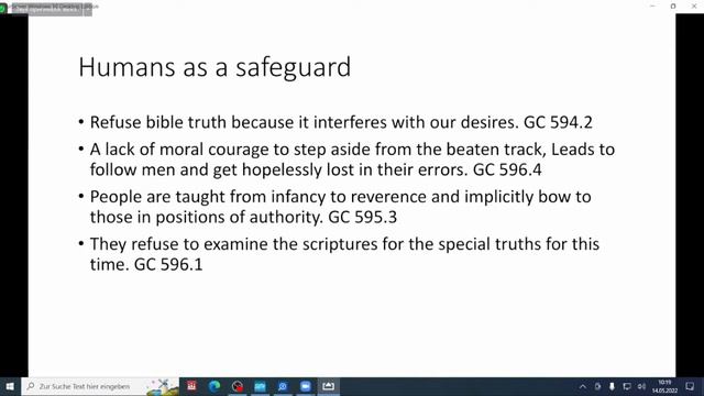 Кто же верный и благоразумный раб? 14 мая 2022 г.