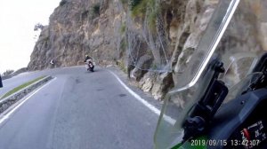 Tremosine Strada della forra in moto 2019