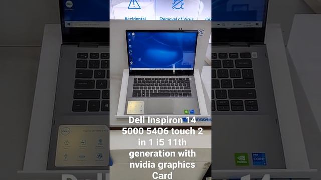 Dell Inspiron 14 5000 5406 touch 2 in 1 i5 11th generation with nvidia graphics Card