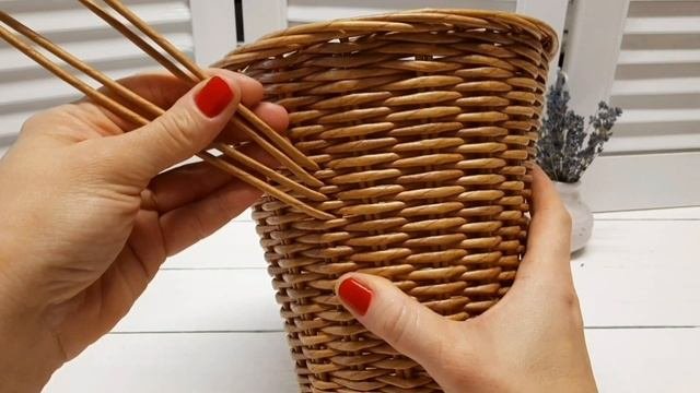 Прочная ручка для корзины / Ручка из Pinterest в двух вариантах / Sturdy Basket Handle